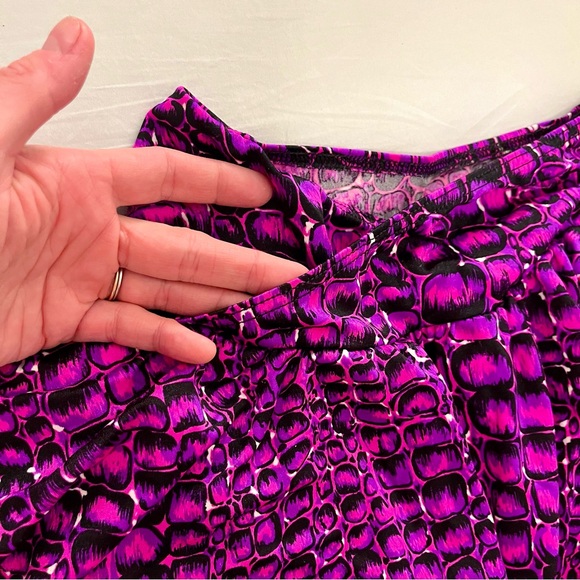 Epic Vintage 80s High Waisted Bikini Skirt Size Small - Picture 3 of 9